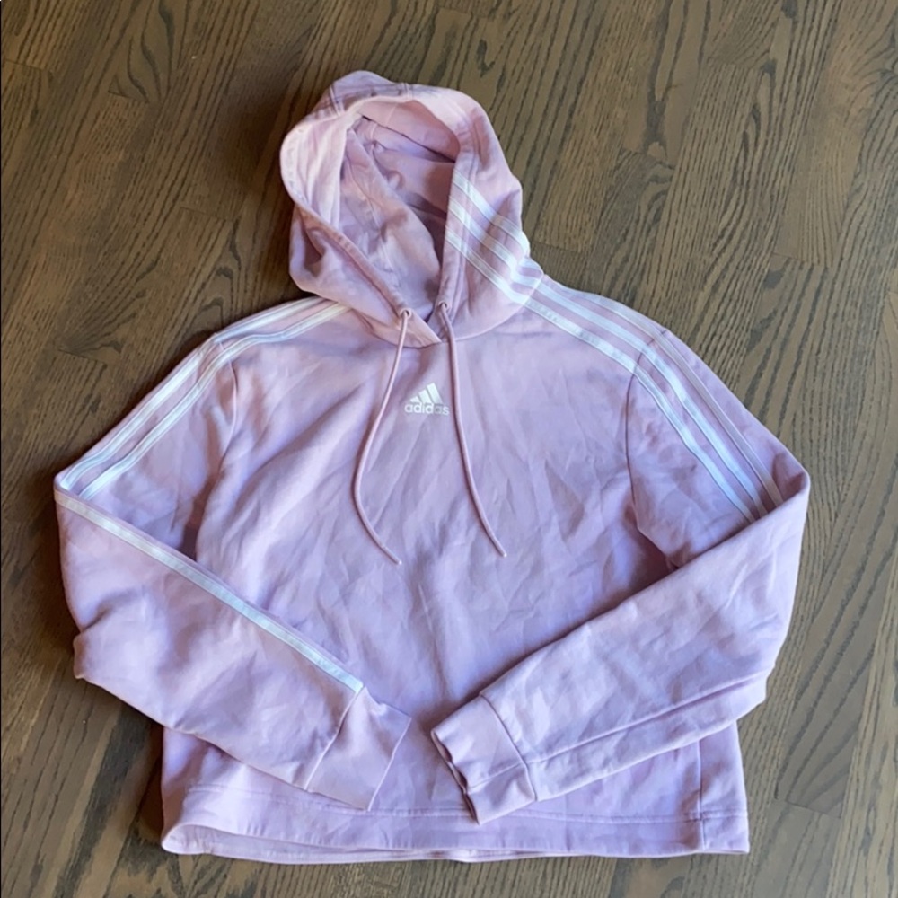 Adidas Cropped Hoodie